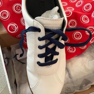 Camper Pelotas Ariel leather sneakers sz 9 Cream.   Brand new